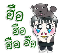 Mr. Kato. I love dog! ^_^ sticker #14052270