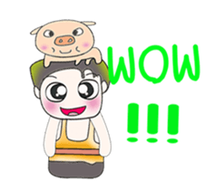 My name is Kanta. ..^_^ sticker #14052607