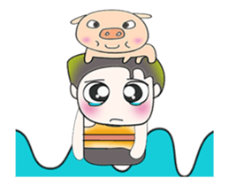 My name is Kanta. ..^_^ sticker #14052608