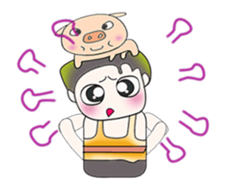 My name is Kanta. ..^_^ sticker #14052612