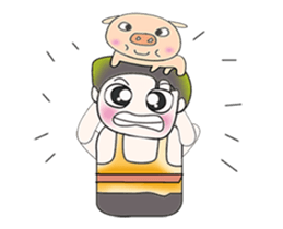 My name is Kanta. ..^_^ sticker #14052615