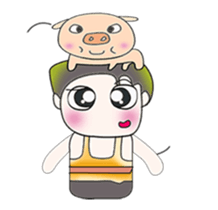 My name is Kanta. ..^_^ sticker #14052618