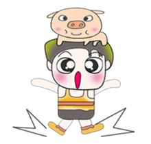 My name is Kanta. ..^_^ sticker #14052619