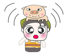 My name is Kanta. ..^_^ sticker #14052626