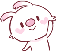 nayoyona crazy rabbit sticker #14052670