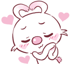 nayoyona crazy rabbit sticker #14052671