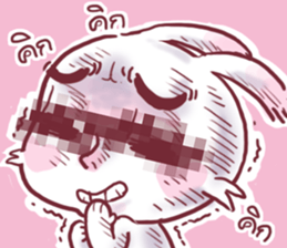 nayoyona crazy rabbit sticker #14052681