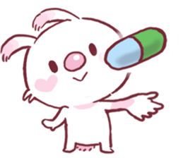 nayoyona crazy rabbit sticker #14052682