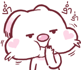 nayoyona crazy rabbit sticker #14052683