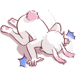 nayoyona crazy rabbit sticker #14052688