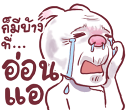 nayoyona crazy rabbit sticker #14052693