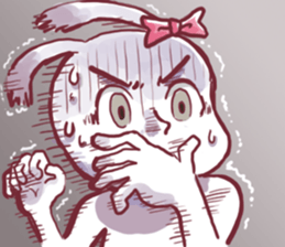 nayoyona crazy rabbit sticker #14052695