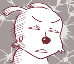 nayoyona crazy rabbit sticker #14052697