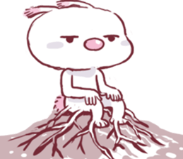 nayoyona crazy rabbit sticker #14052699