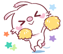 nayoyona crazy rabbit sticker #14052707