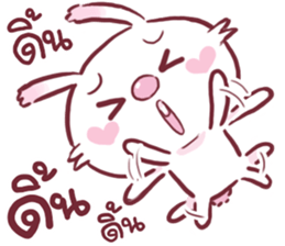nayoyona crazy rabbit sticker #14052708