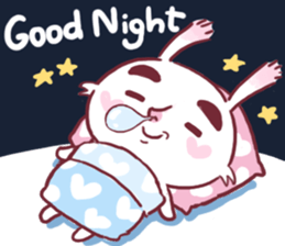 nayoyona crazy rabbit sticker #14052709