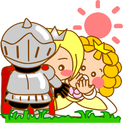 Small princess in a fairy tale country3