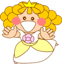 Small princess in a fairy tale country3 sticker #14052717