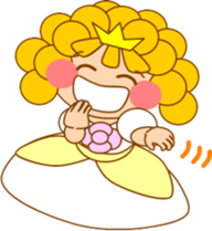 Small princess in a fairy tale country3 sticker #14052719