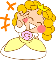 Small princess in a fairy tale country3 sticker #14052722