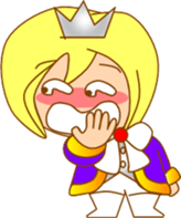 Small princess in a fairy tale country3 sticker #14052725