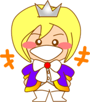 Small princess in a fairy tale country3 sticker #14052734