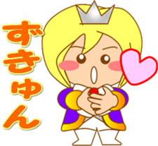 Small princess in a fairy tale country3 sticker #14052741