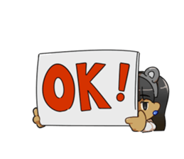 Happy Megan Bear sticker #14053834