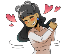 Happy Megan Bear sticker #14053837