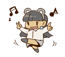 Happy Megan Bear sticker #14053855