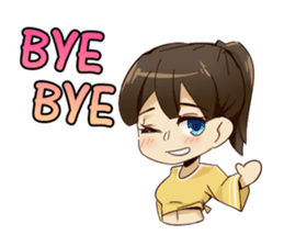 Happy Megan Bear sticker #14053868