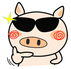 Cute pig everyday 2nd sticker #14054304