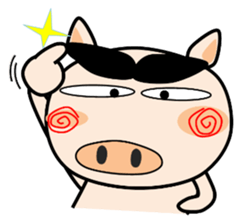 Cute pig everyday 2nd sticker #14054305
