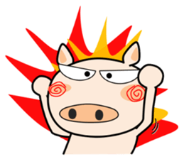 Cute pig everyday 2nd sticker #14054307