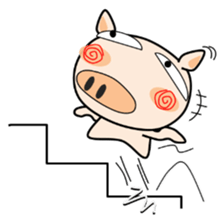 Cute pig everyday 2nd sticker #14054318