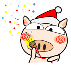 Cute pig everyday 2nd sticker #14054320