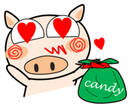 Cute pig everyday 2nd sticker #14054324