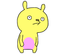 The rabbit!!!! sticker #14055044