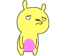 The rabbit!!!! sticker #14055045