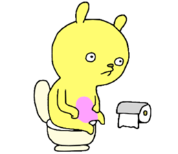 The rabbit!!!! sticker #14055052