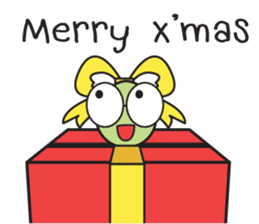 Green Turtle : Happy New Year sticker #14055064