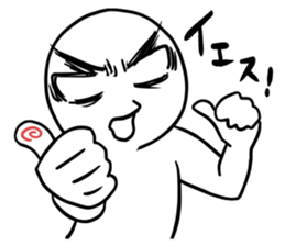 We have a round face:2 sticker #14055230