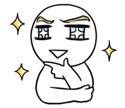 We have a round face:2 sticker #14055268