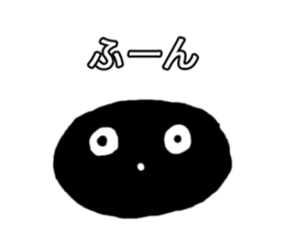 Mr. BLACK is fairy. sticker #14055490