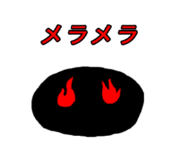 Mr. BLACK is fairy. sticker #14055500