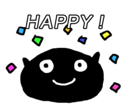 Mr. BLACK is fairy. sticker #14055517