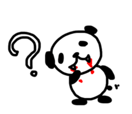 Meat eating PANDA & KOALA sticker #14055568