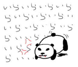 Meat eating PANDA & KOALA sticker #14055603