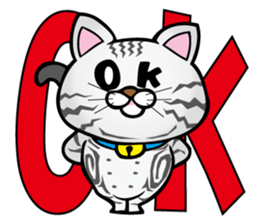 My sweet cat JUN sticker #14056007